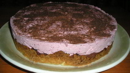 торт фруктово-шоколадный