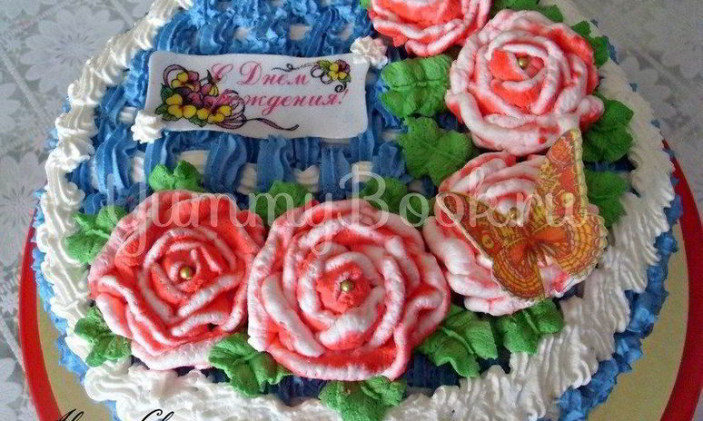 Рецепт торта голубая фантазия