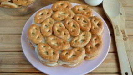 торт ленивый наполеон