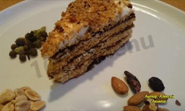 Рецепт торта медовик