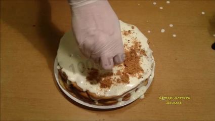 торт медовик