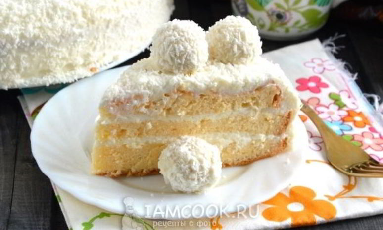 Рецепт торта рафаэлло