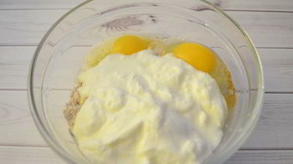 торт с вяленой клюквой