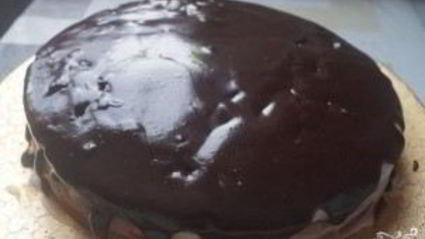 торт трехслойный