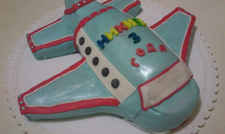 Рецепт торта в виде самолета