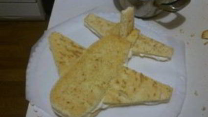 торт в виде самолета