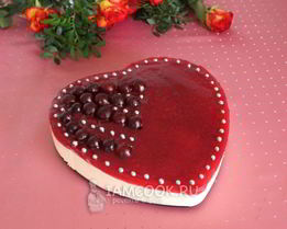 Торт Валентинка