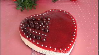 Торт Валентинка