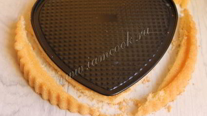 торт валентинка