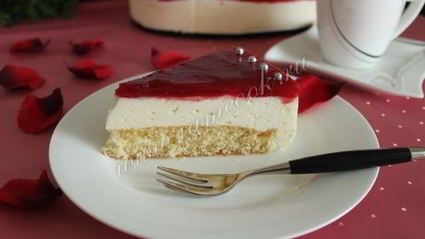 торт валентинка