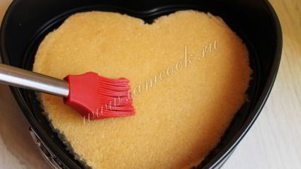 торт валентинка