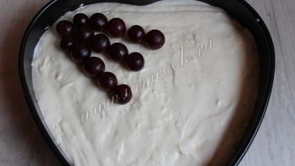 торт валентинка