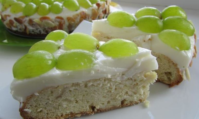 Рецепт торта виноградинка