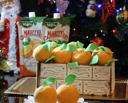 Торт Ящик с апельсинами