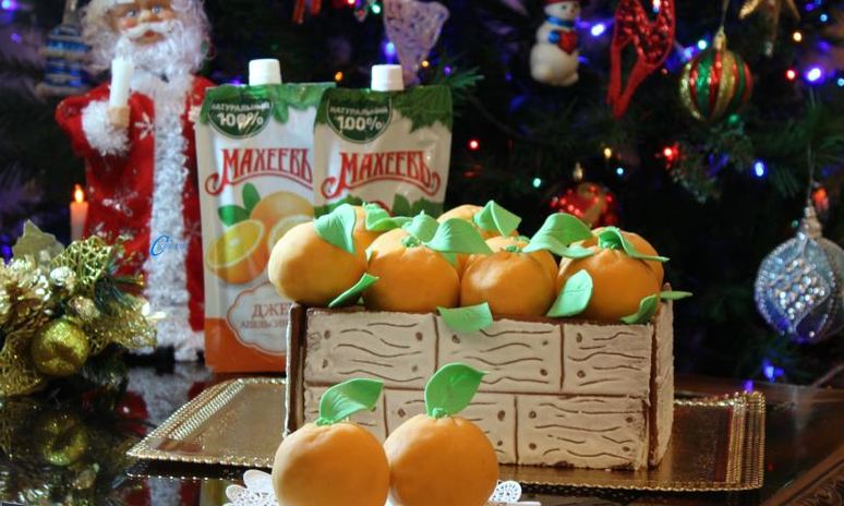 Рецепт торта ящик с апельсинами