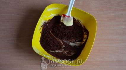 торт зебра на сметане