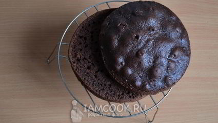 торт зебра на сметане