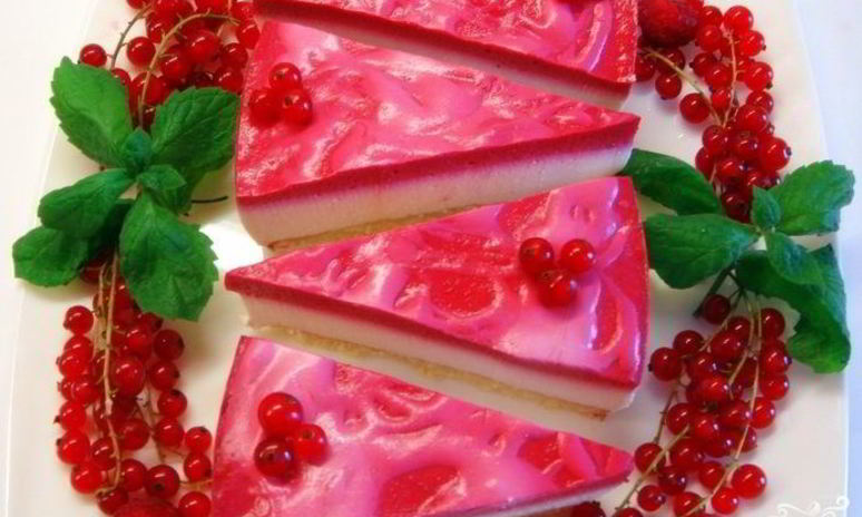 Рецепт творожно-йогуртового торт