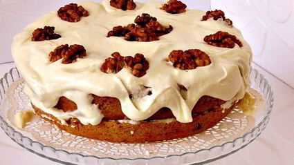 тыквенно-морковный торт