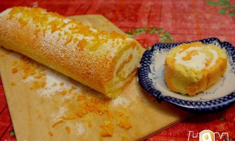 Рецепт цитрусового шахматного рулета