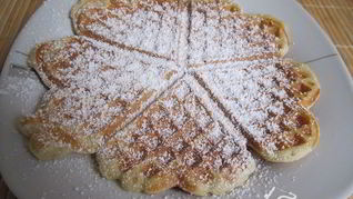 Творожные вафли