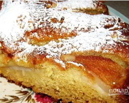 Выпечка с грушей