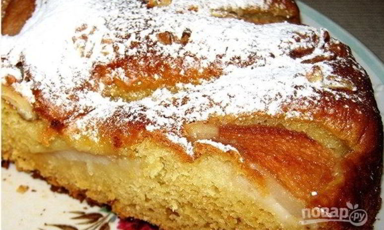 Рецепт выпечки с грушей
