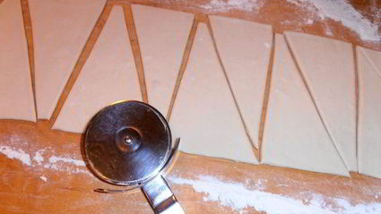 яблочные слойки в лимонадной карамели