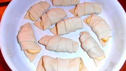 яблочные слойки в лимонадной карамели