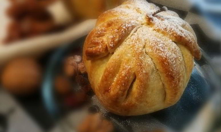 Рецепт яблок в тесте с сюрпризом