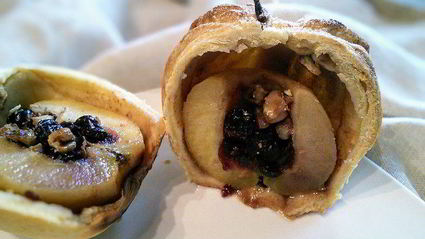 яблоки в тесте с сюрпризом