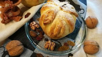 яблоки в тесте с сюрпризом