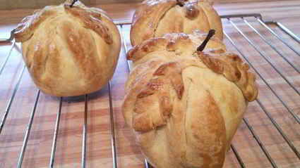 яблоки в тесте с сюрпризом