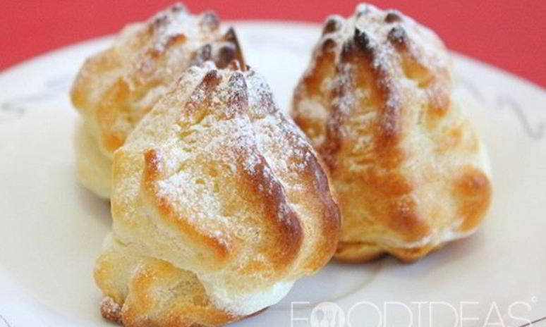 Рецепт профитролей с заварным кремом