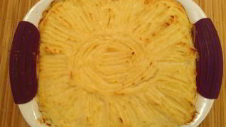 Картофельная запеканка с курицей