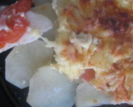 Картофельная запеканка с рыбой