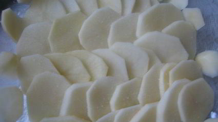 картофельная запеканка с рыбой