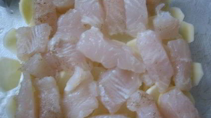 картофельная запеканка с рыбой