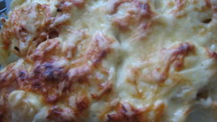 картофельная запеканка с рыбой