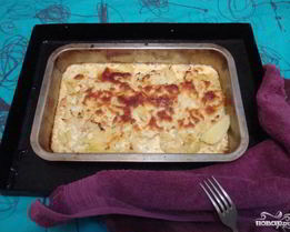 Картофельно-капустная запеканка