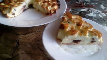 красивая творожная запеканка