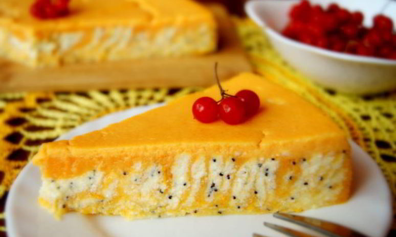 Рецепт мраморной запеканки с тыквой