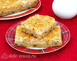 Овсяная запеканка с яблоками