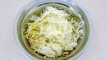 овсяная запеканка с яблоками