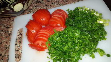 постная запеканка с баклажанами