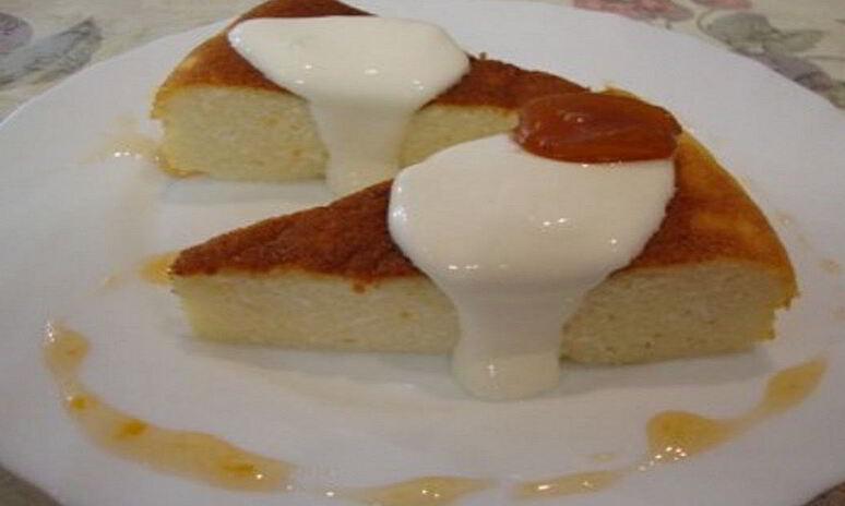 Рецепт творожной запеканки без манки