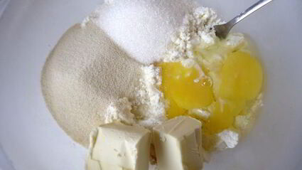 творожная запеканка с тыквой в сиропе