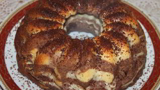 Творожная запеканка Зебра