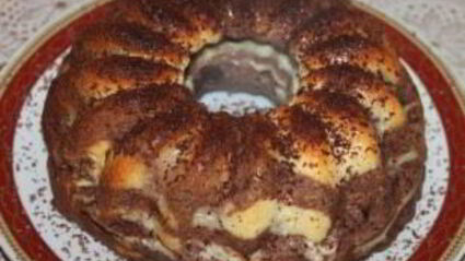 творожная запеканка зебра