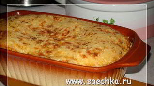 Творожно-кабачковая запеканка